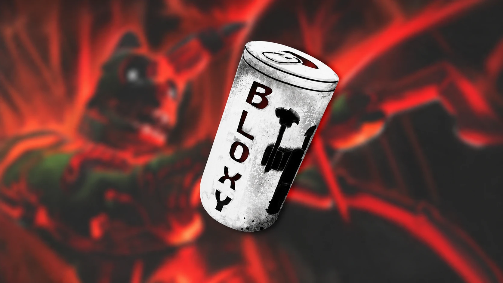 Bite by Night killers: a white can in front of a blurred background