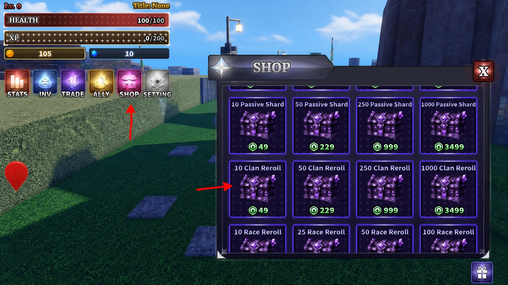 Get Clan Reroll in Sailor Piece