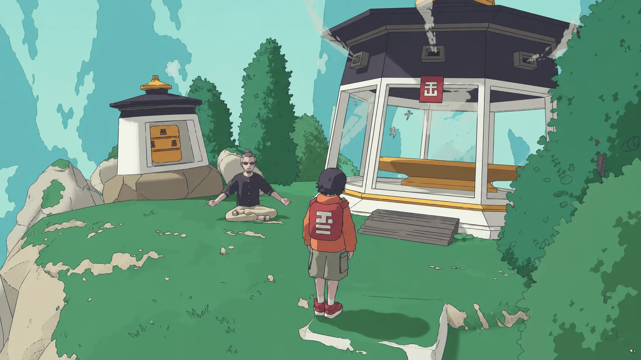 Mountain Temple in Messenger