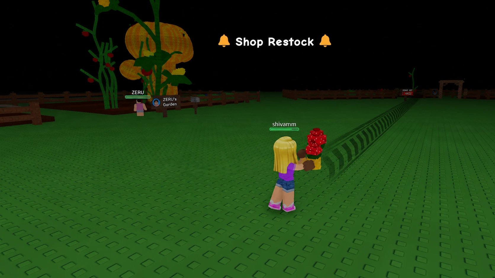 A player stealing in GAG 2