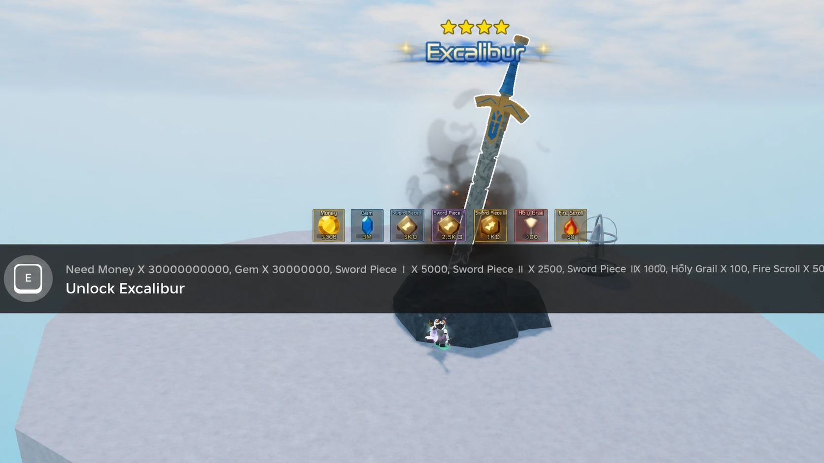 Exclaibur Location in Broken Blade