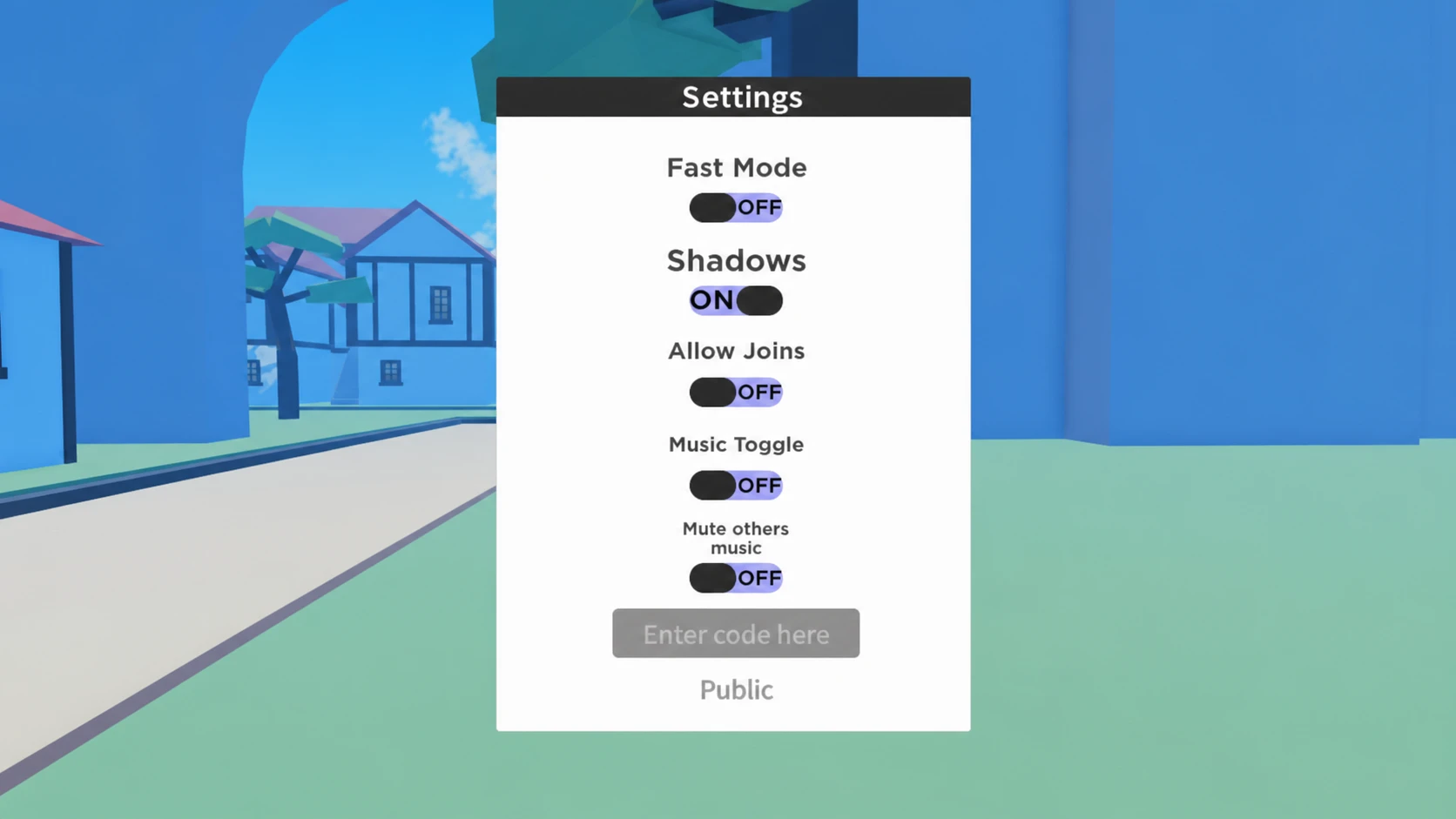 Screenshot of the GPO codes redemption system
