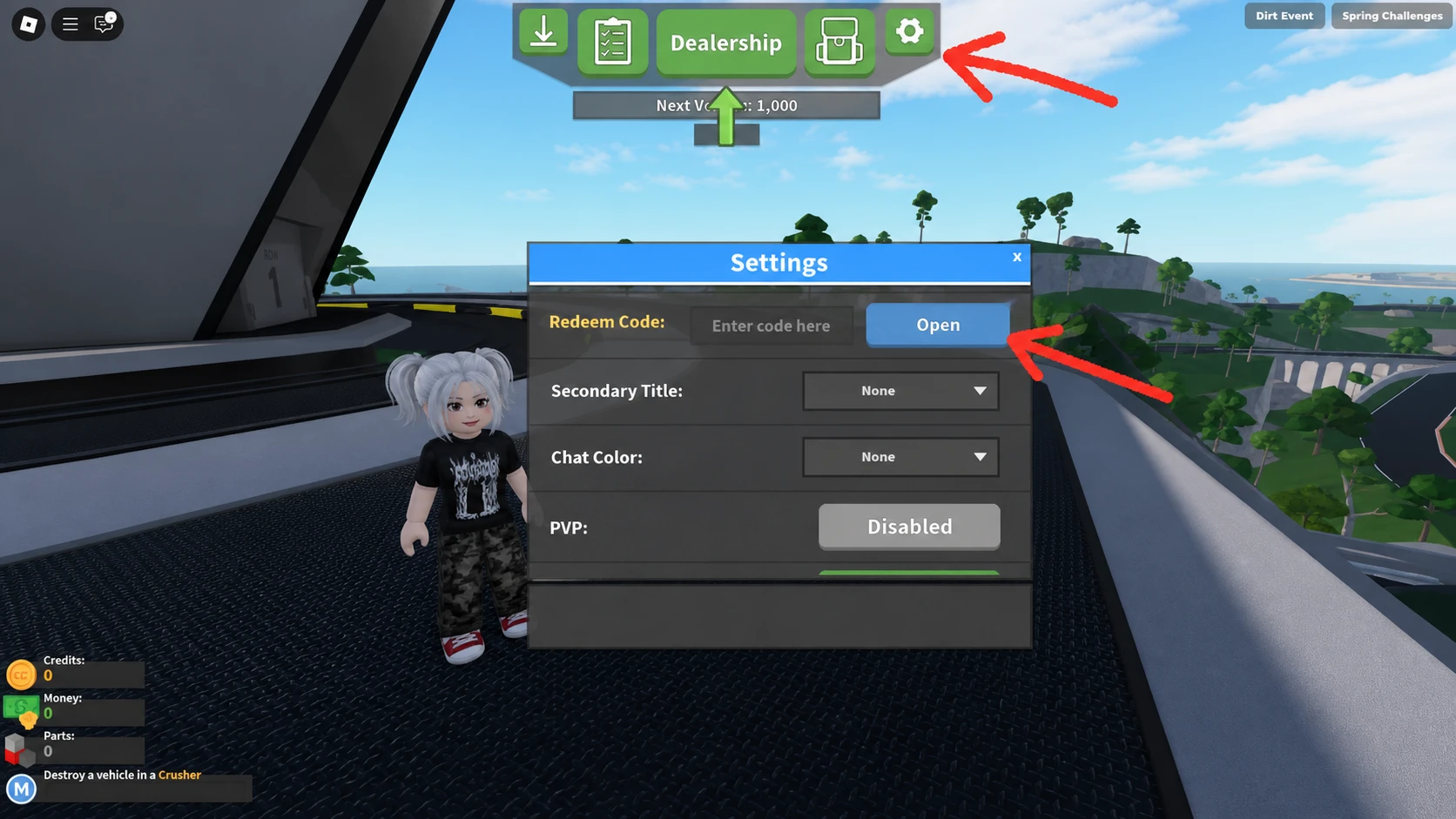 redeem roblox car crushers 2 codes