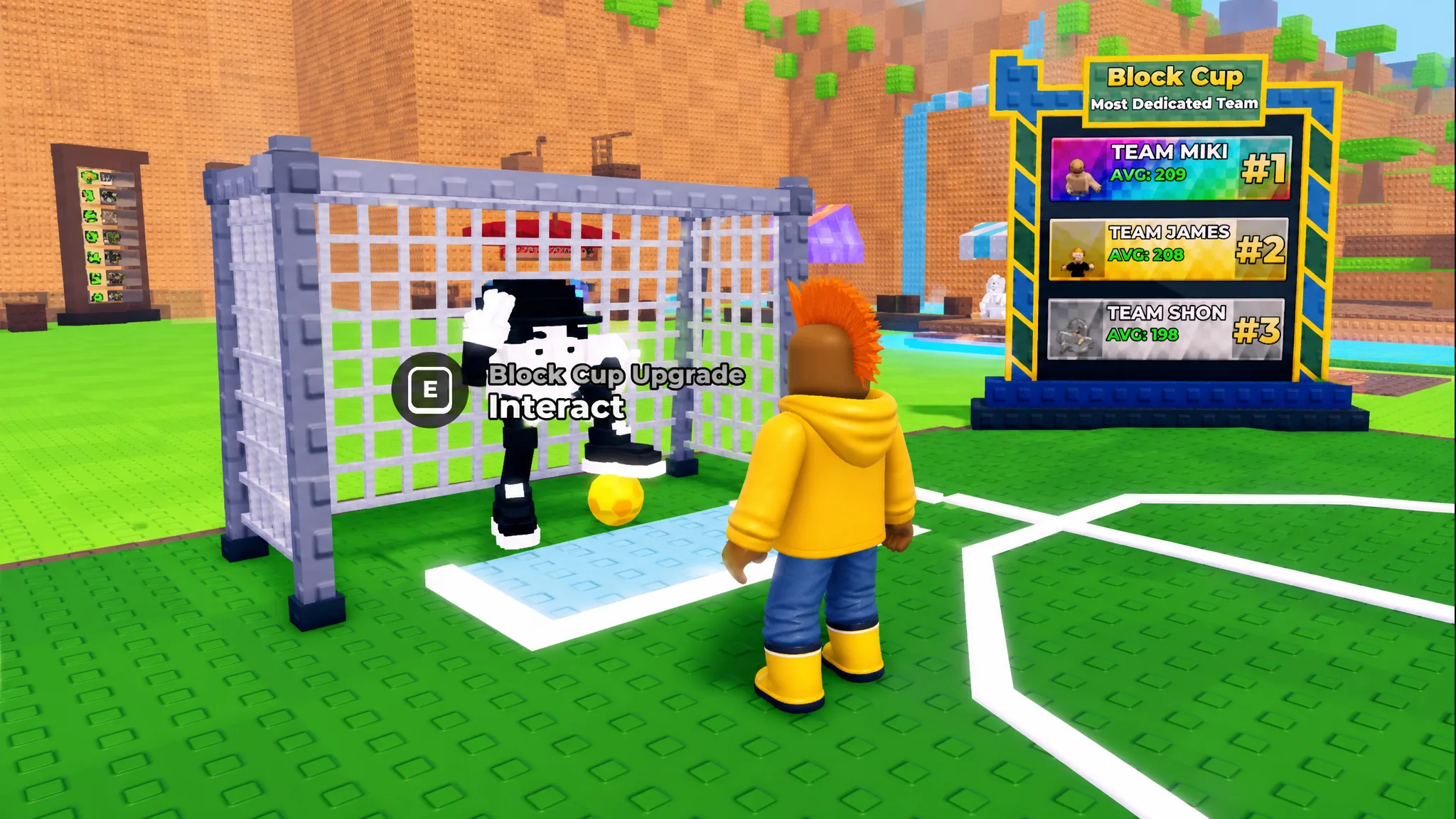 Kick a Lucky Block Block Cup Event