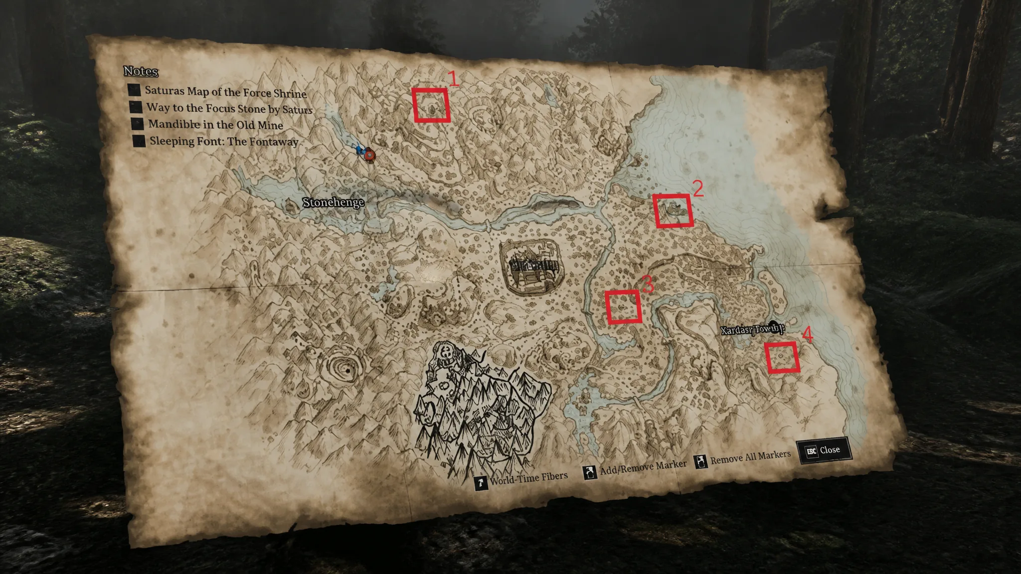 The Nameless Hero standing in orc territory in Gothic 1 Remake