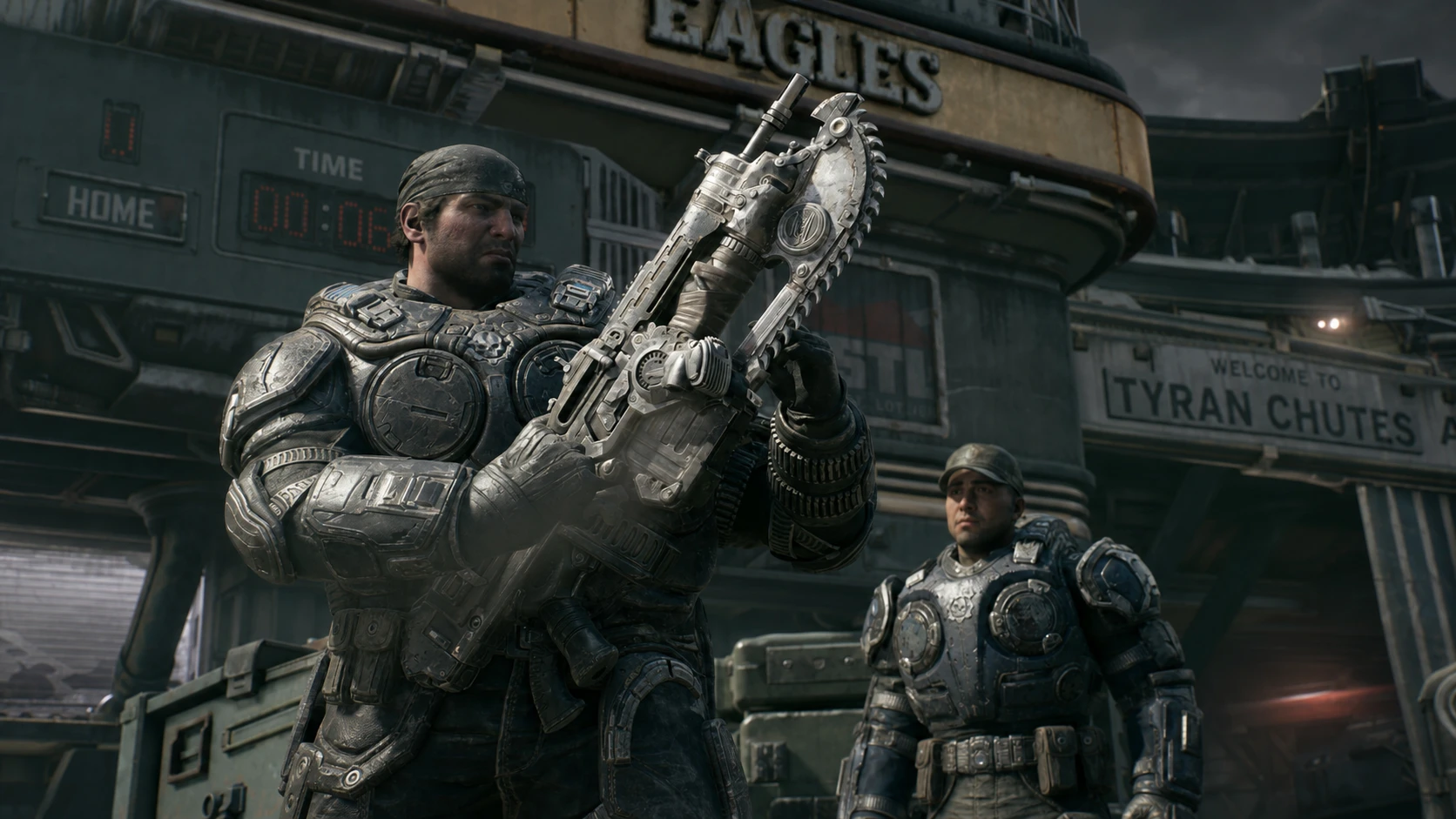 Gears of War E-Day gameplay