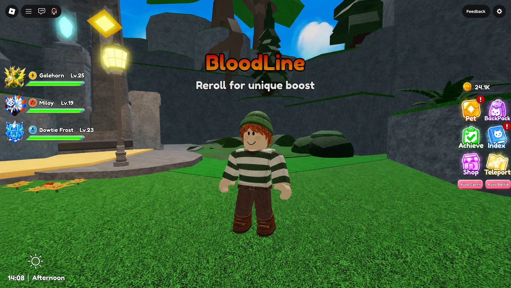 image of the Bloodline NPC in Blox Monsters
