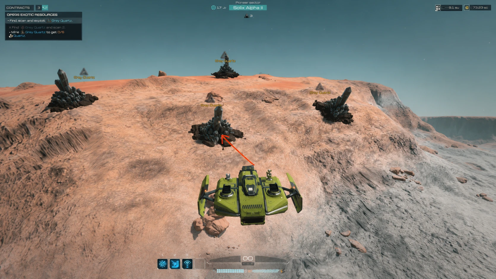 Mining in SpaceCraft