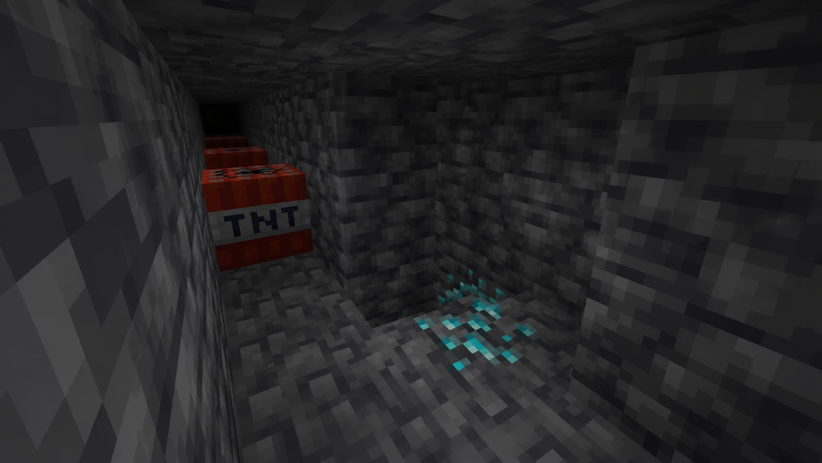 TNT  Bedrock Mining