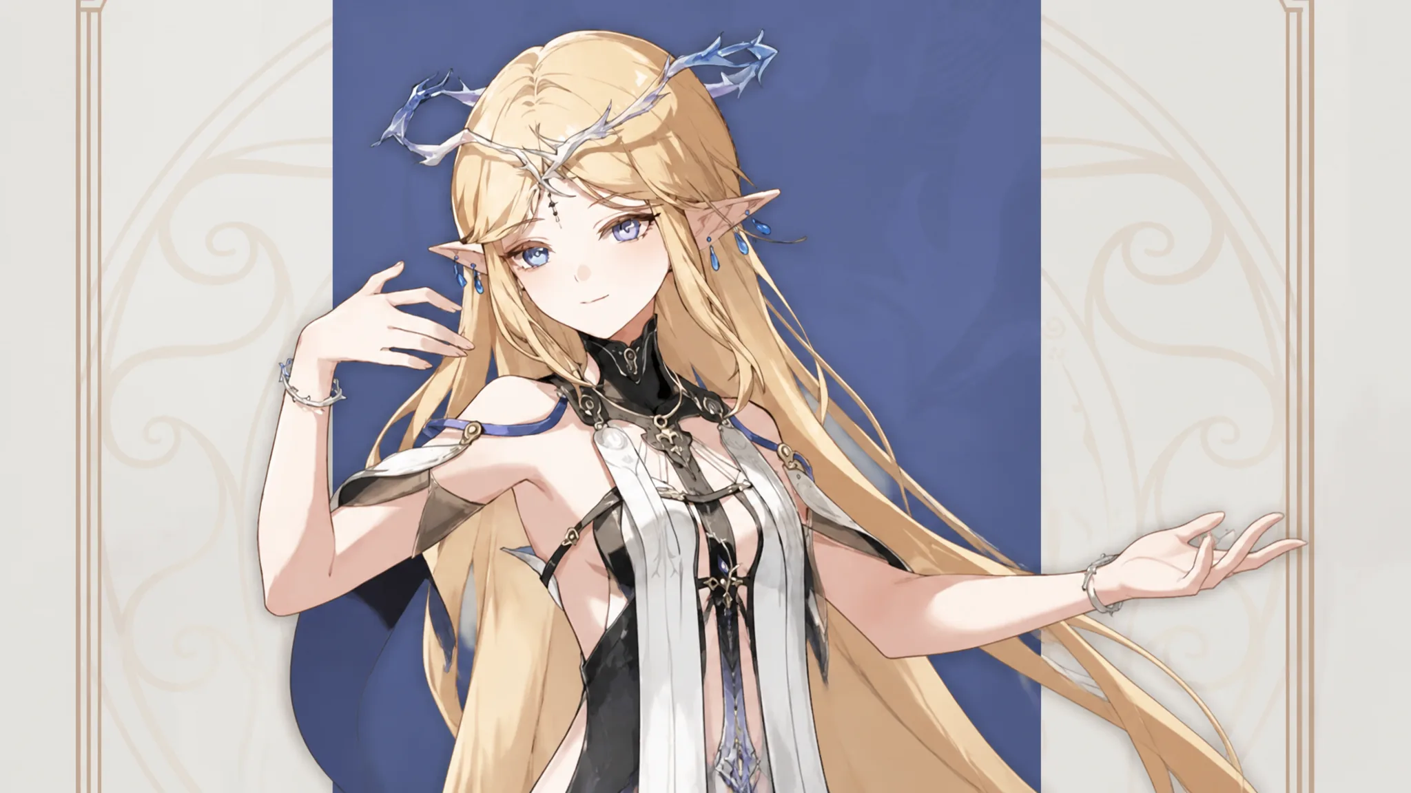 wuthering waves characters - cartethyia's artwork for her banner