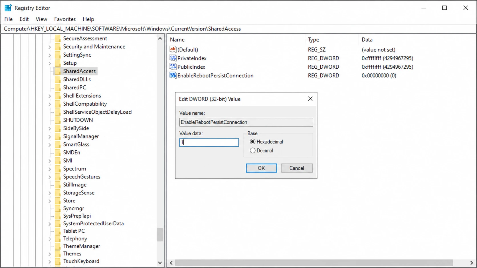 Internet C0nnection Sharing not working