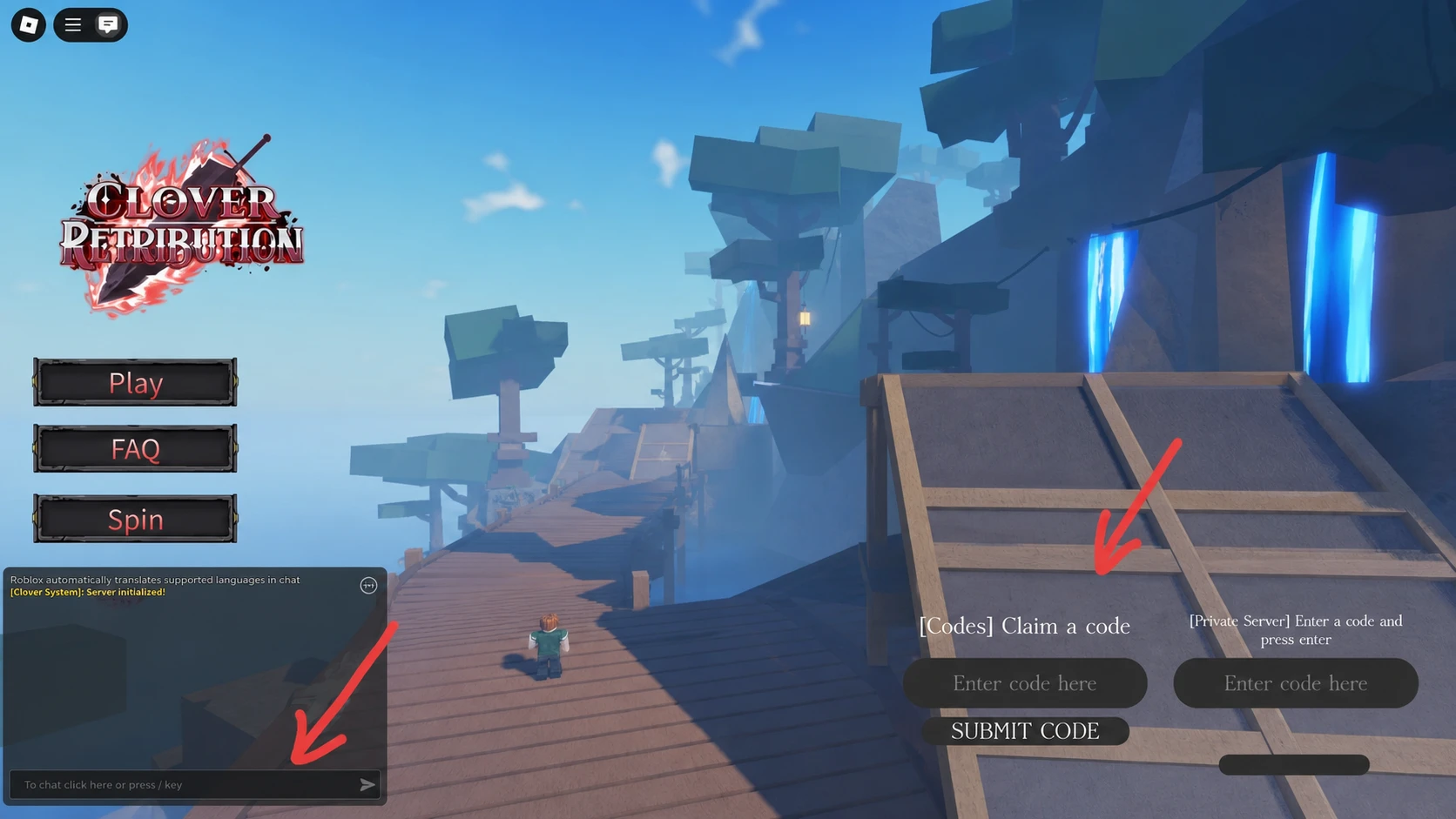 redeem roblox clover retribution codes (1)