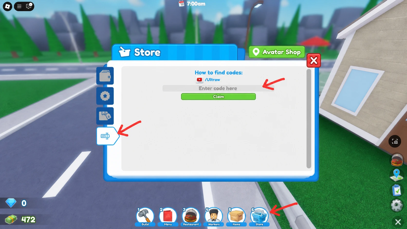 redeem Roblox Restaurant Tycoon 2 Codes