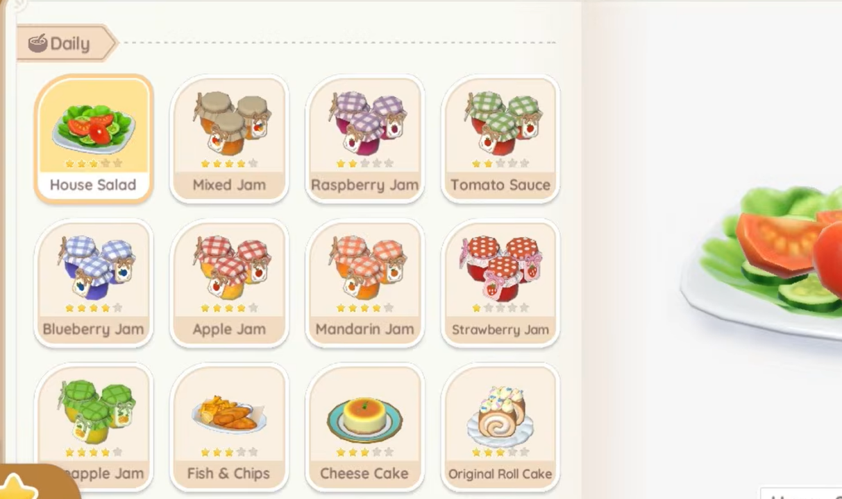 Heartopia Recipes and How to Unlock Every Dish