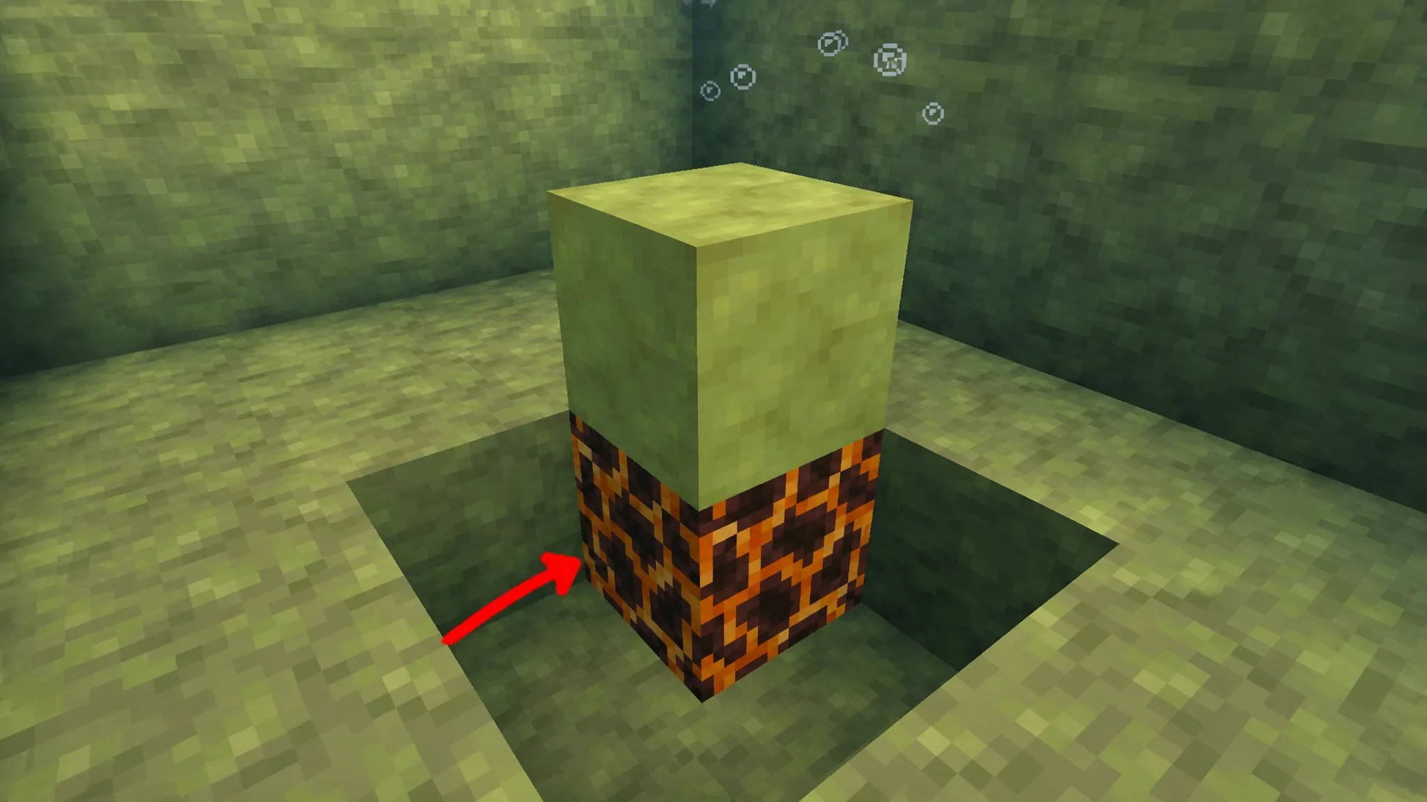 How to make a Geyser Work in Minecraft