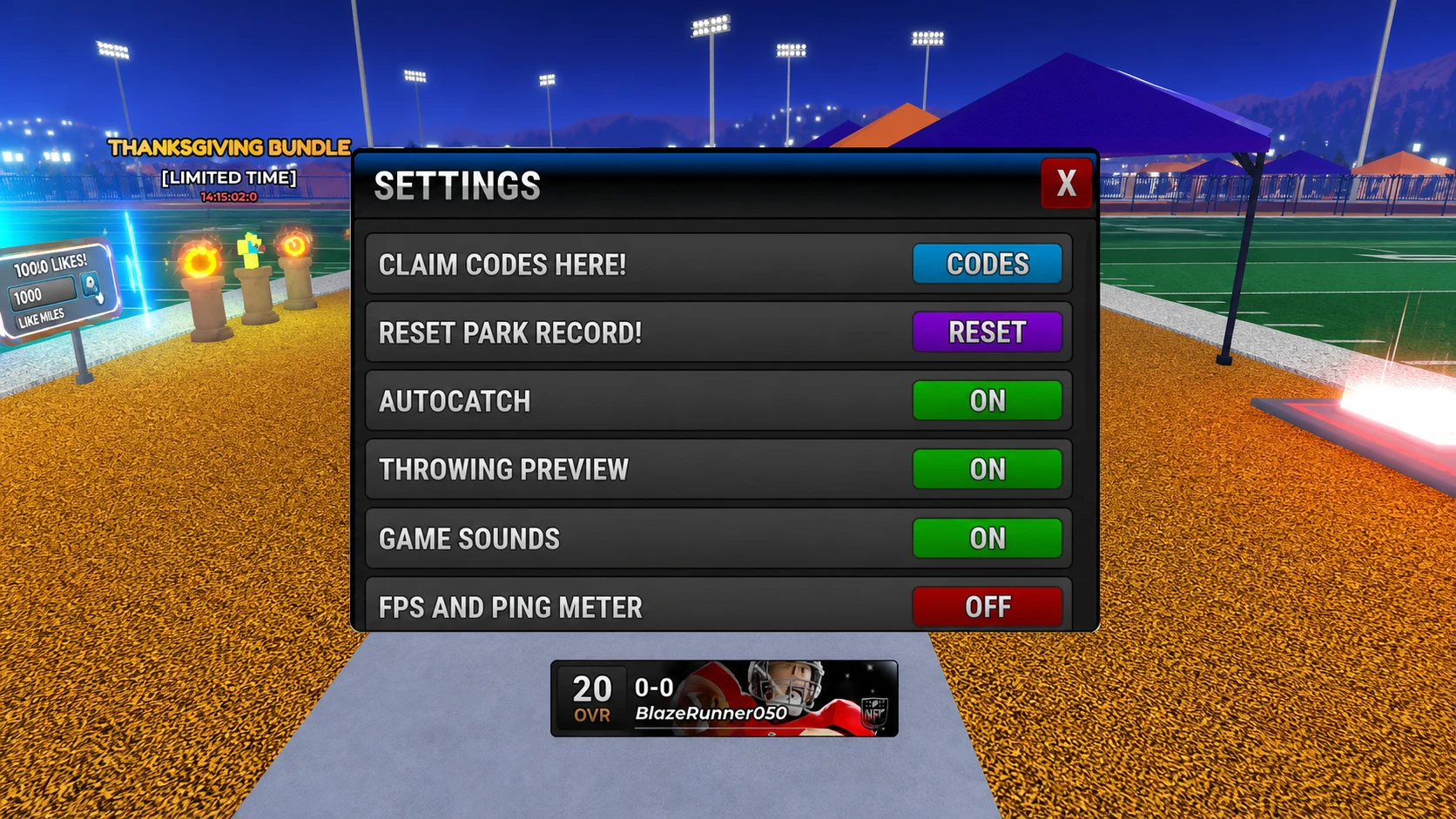 Football Legends Codes