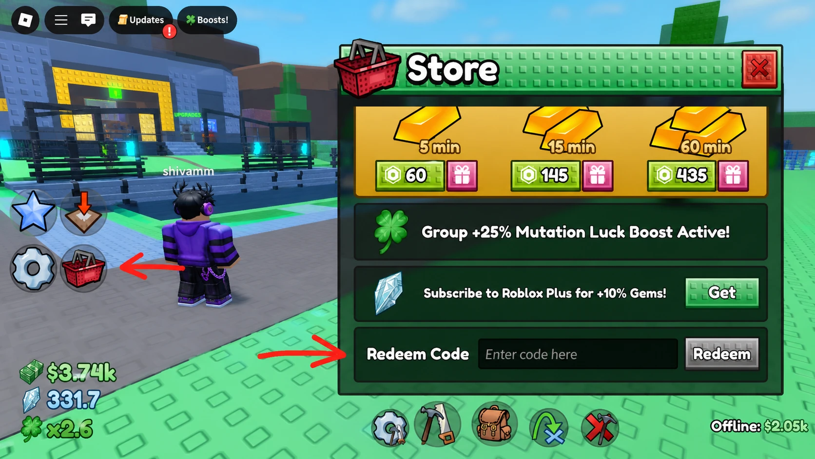 How to Redeem Codes in The Everything Factory