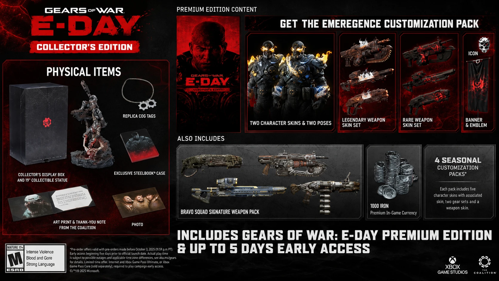 Gears of War E-Day Collector Edition