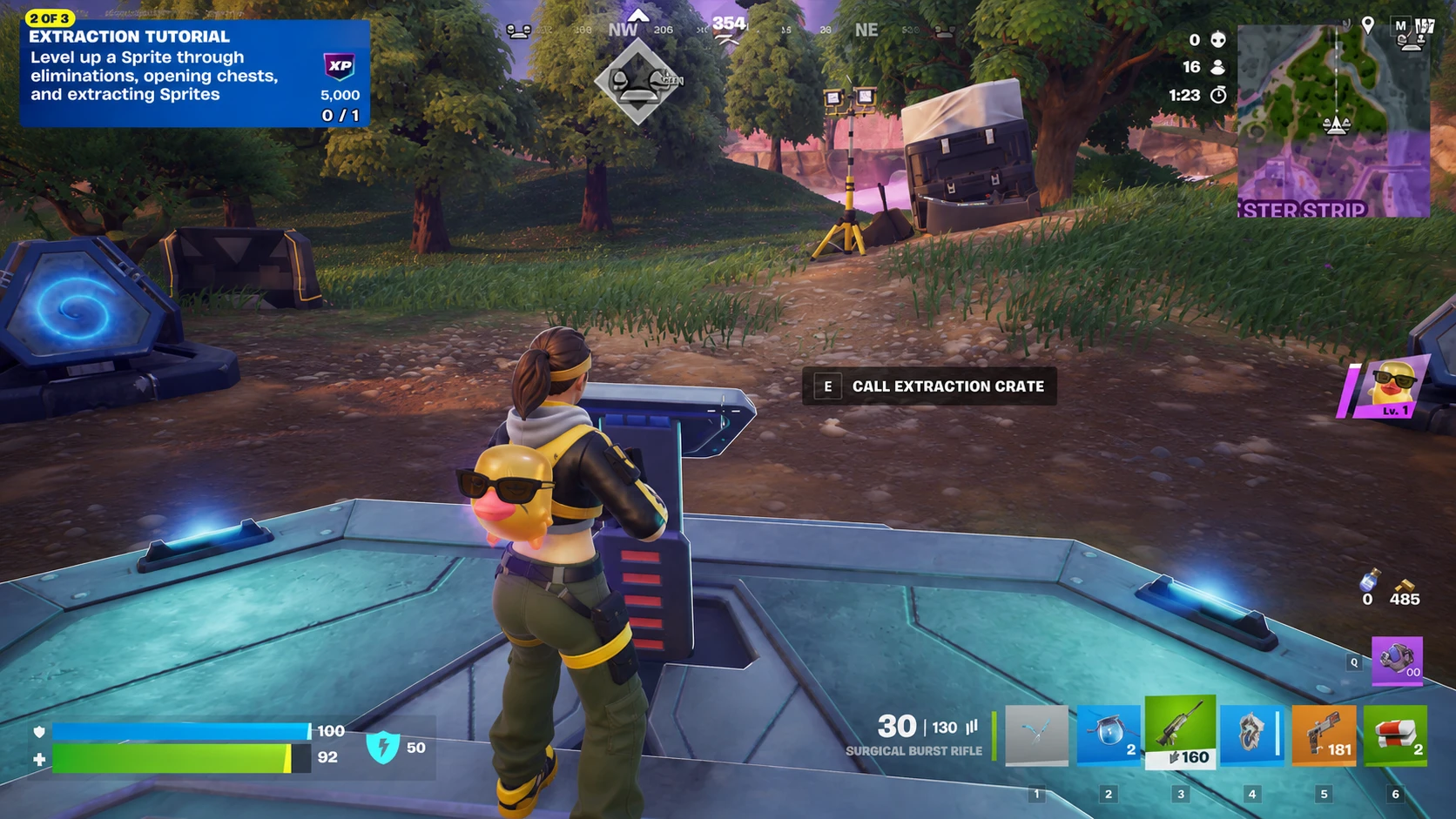 Calling an Extraction Crate