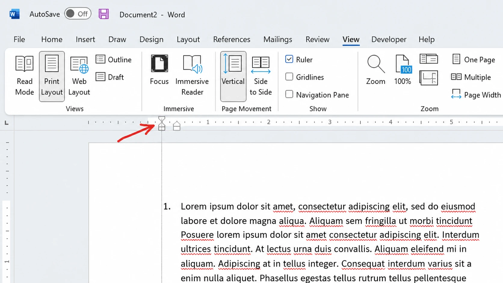 How to number paragraphs in Word, Google Docs, Word Online