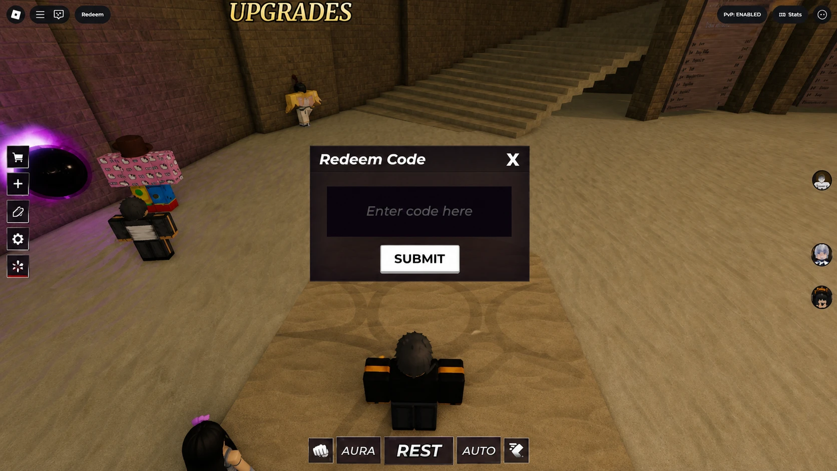Re Aura codes - redeeming codes in Re Aura on Roblox
