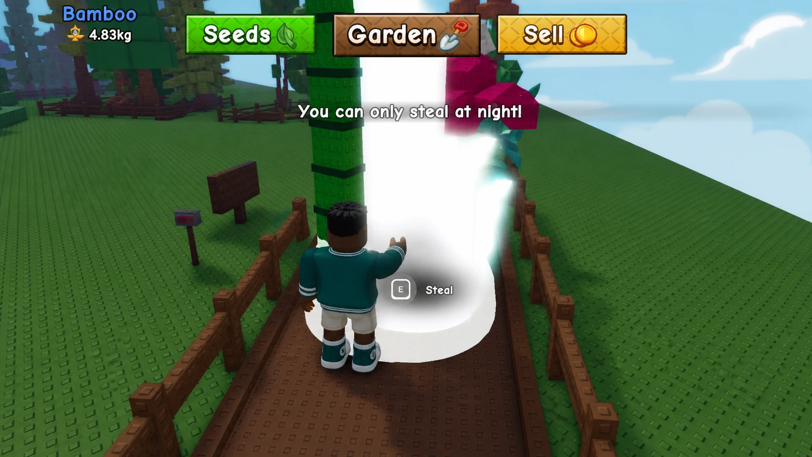 grow a garden 2 steal fruits