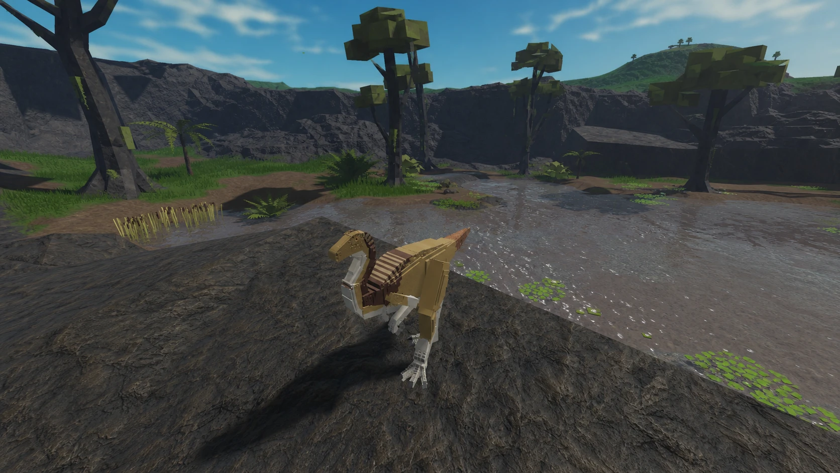 Jurassic Blocky in-game screenshot