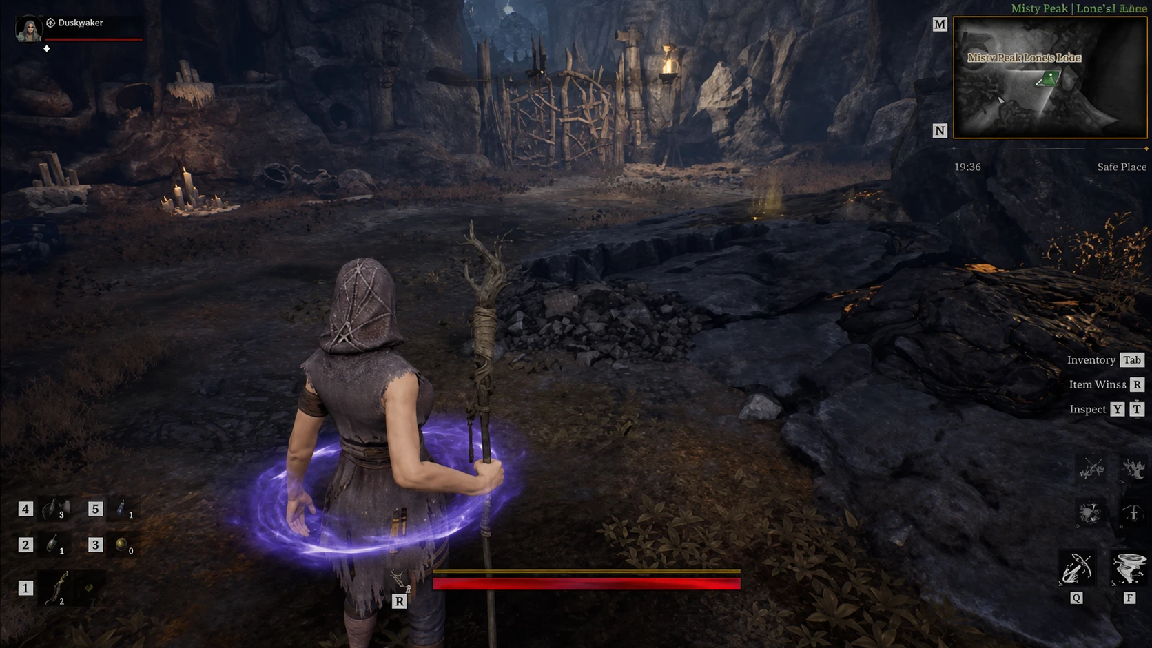 Sorcerer class in Mistfall Hunter