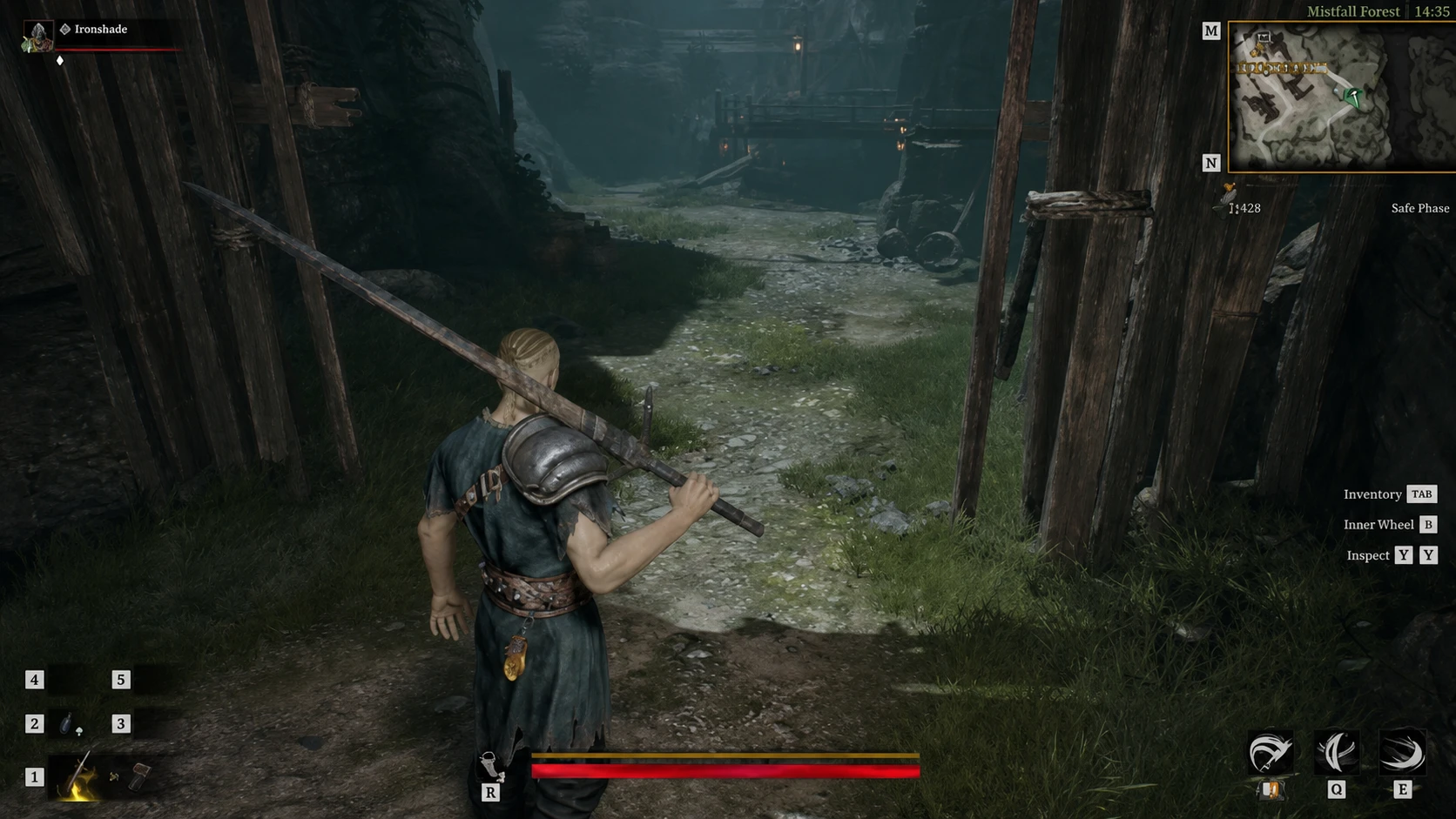 Withered Knight class in Mistfall Hunter