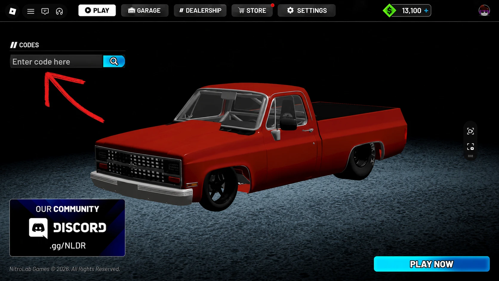 How to redeem NitroLab Drag Racing codes