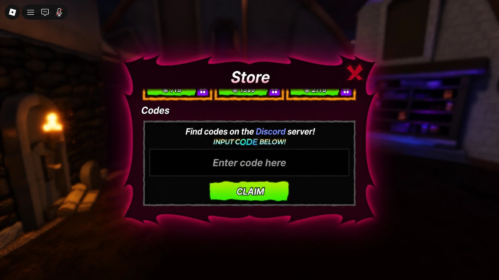 Amber Alert Codes redemption