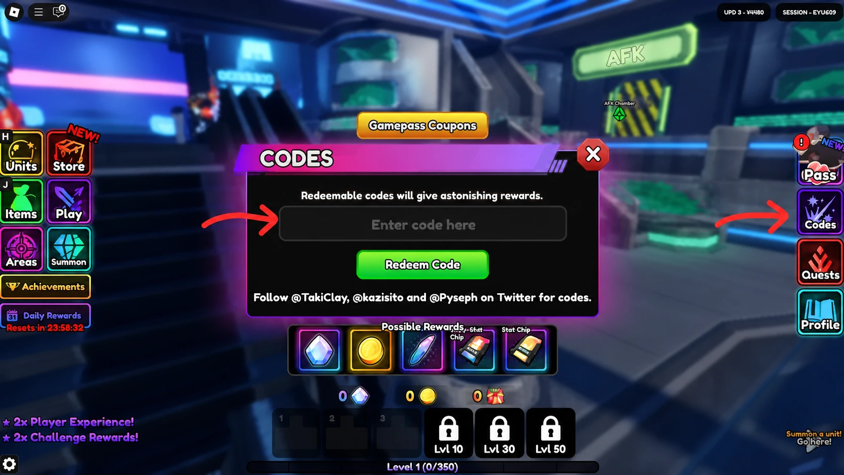 anime vanguard code redeem