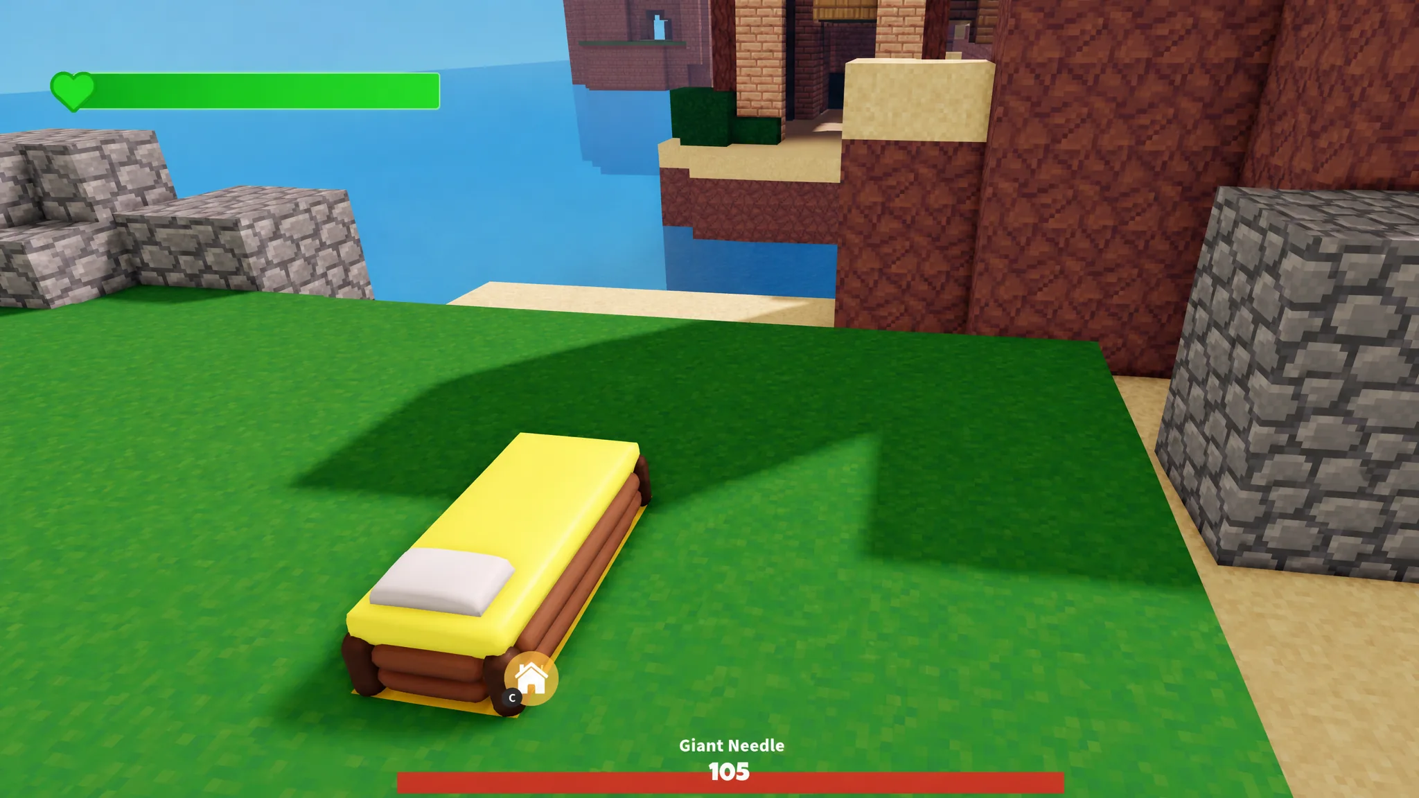 Giant Needle in Bedwars