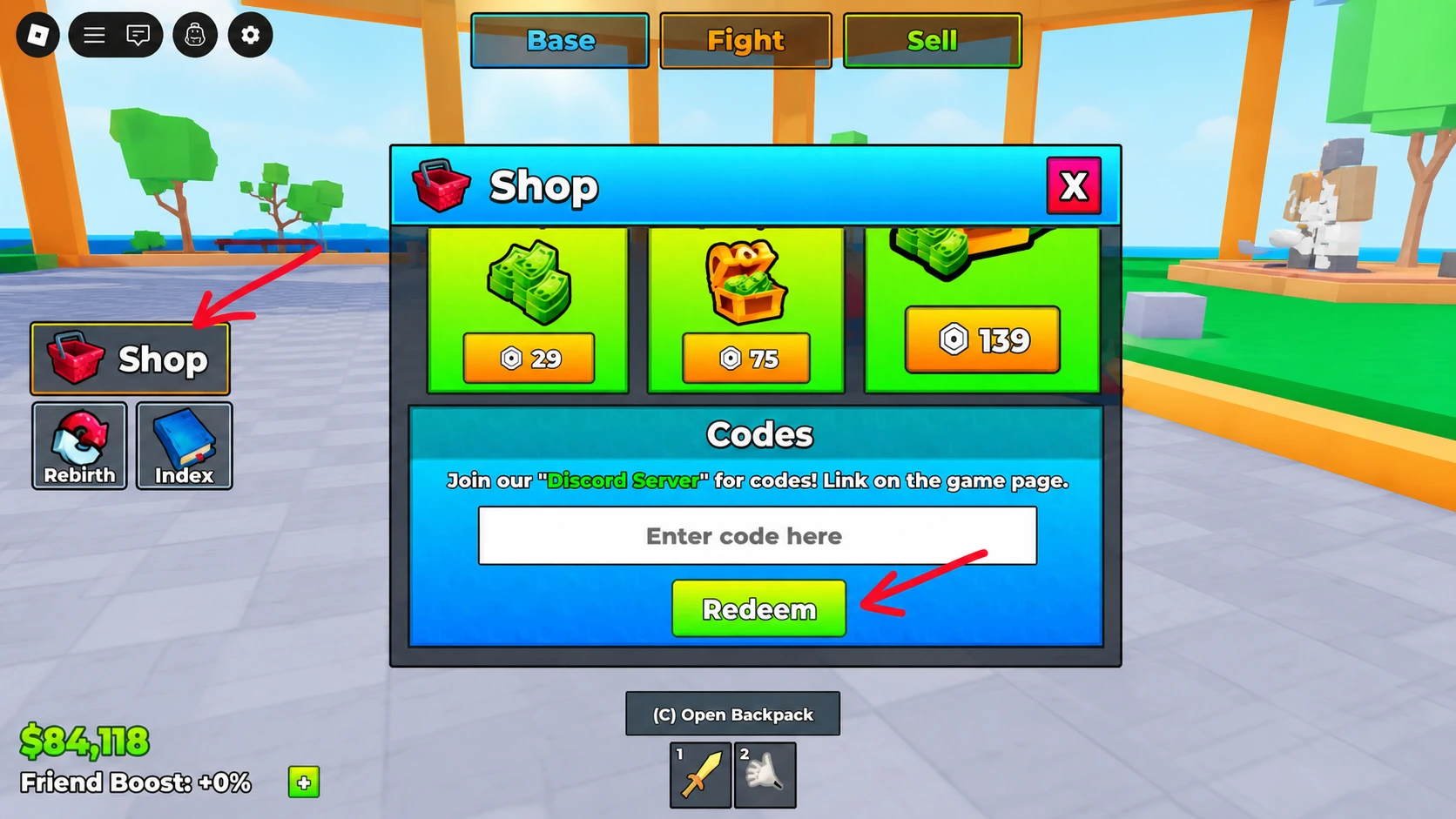 Defeat and Collect Anime code redemption