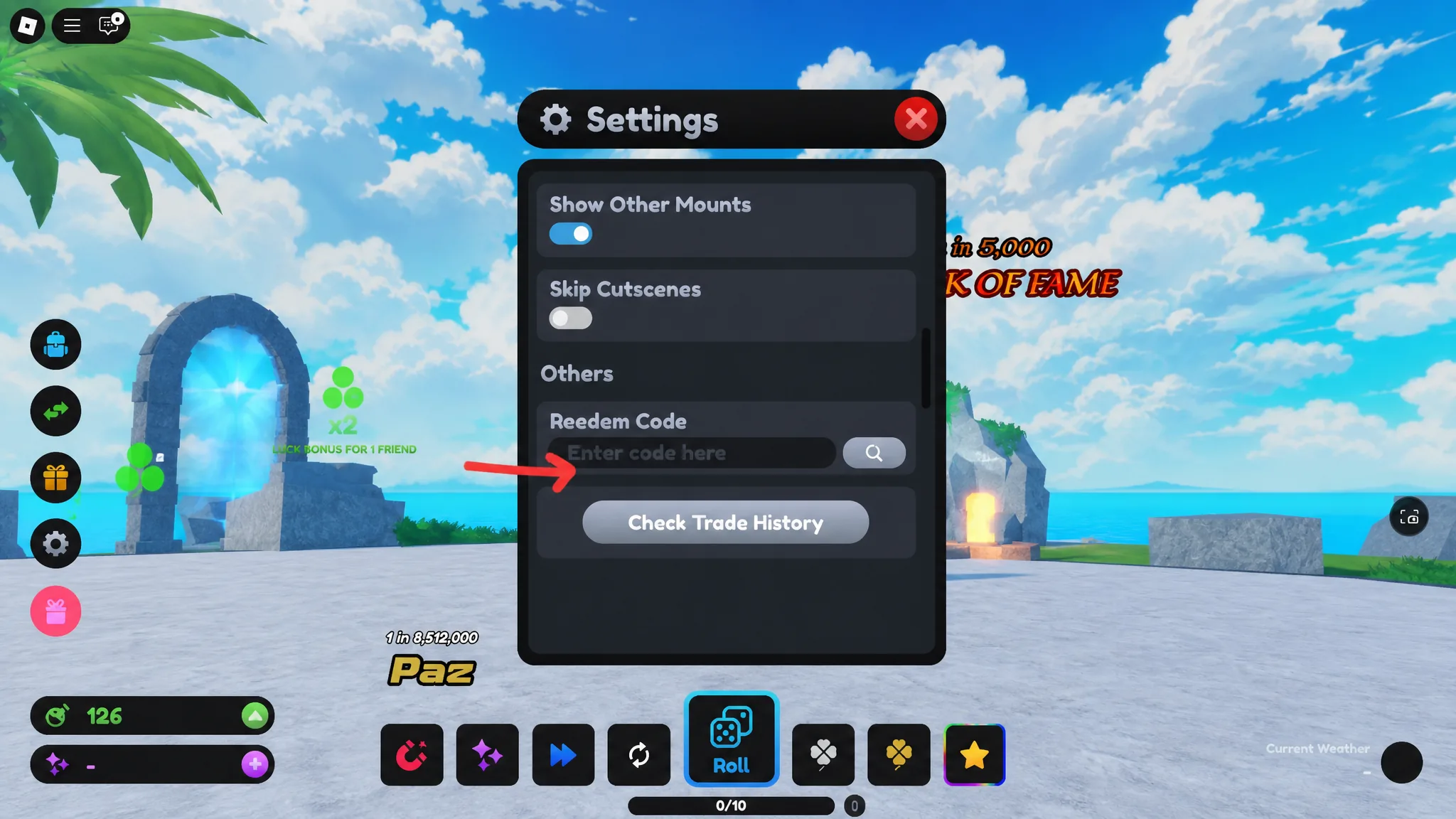 redeem roblox mount rng codes