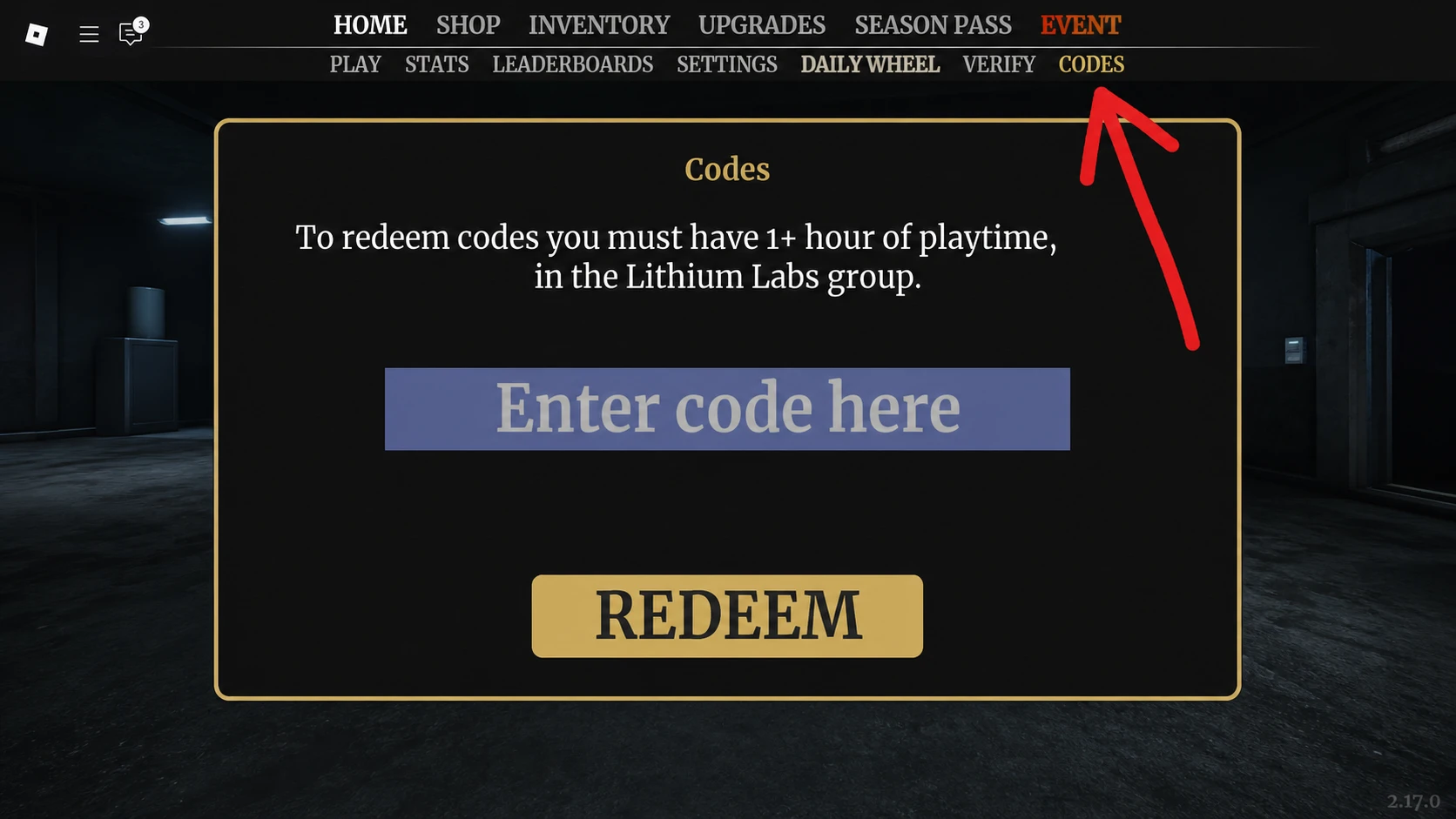 How to redeem SPECTER Codes