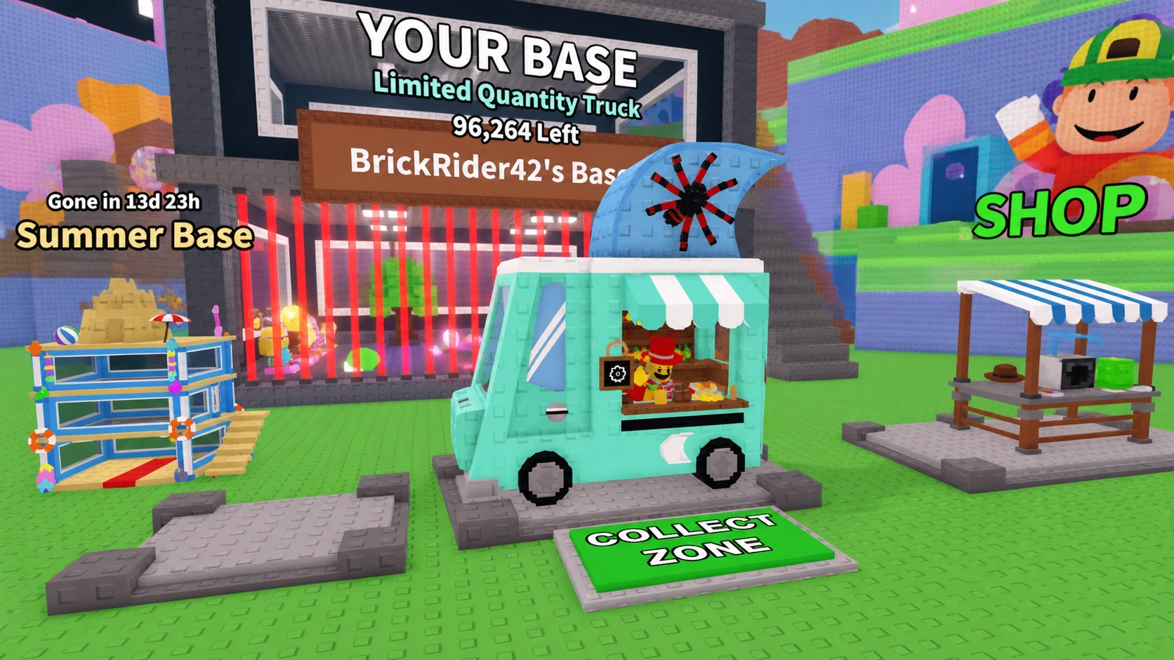 Limited Quality Truck Steal a Brainrot