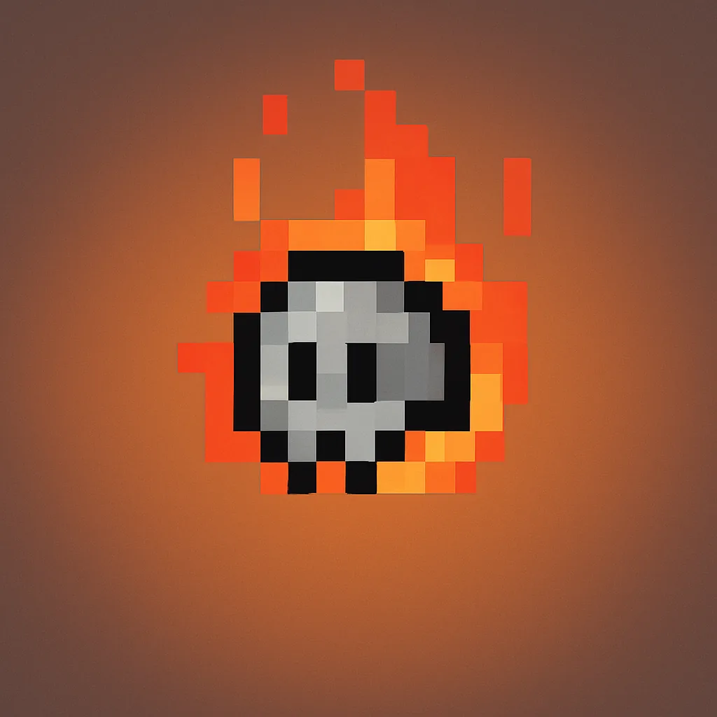 Burning Skeleton