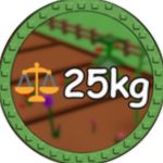 Grow a fruit weighing 25kg