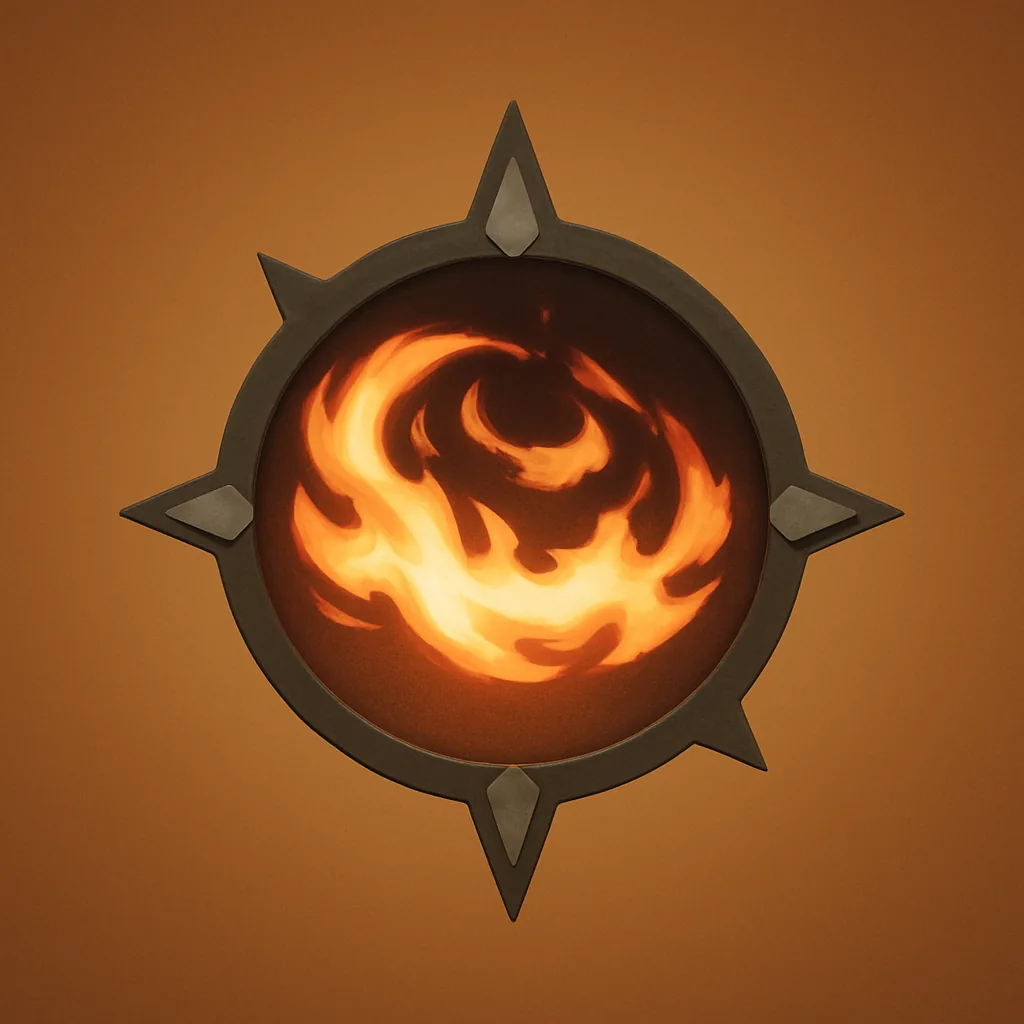 Blazing Fire Ring