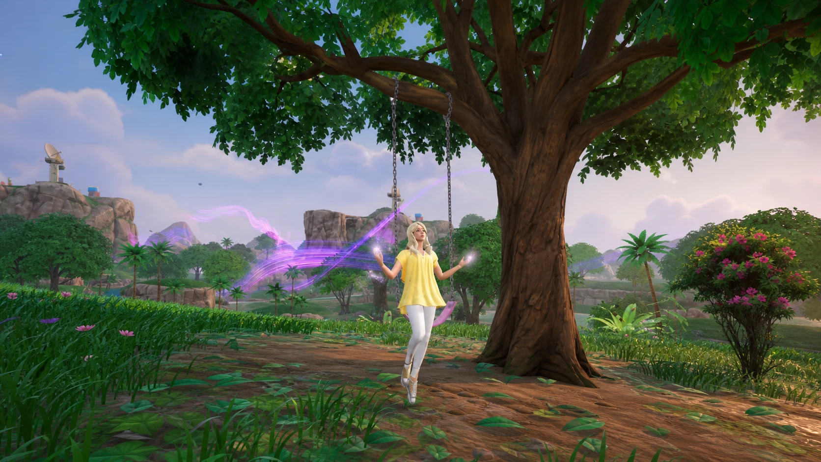 Olivia Rodrigo Easter egg tree in fortnite