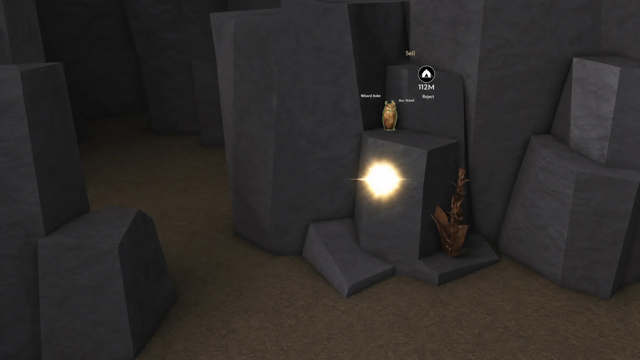 Wizard Alchemy Owl Statue