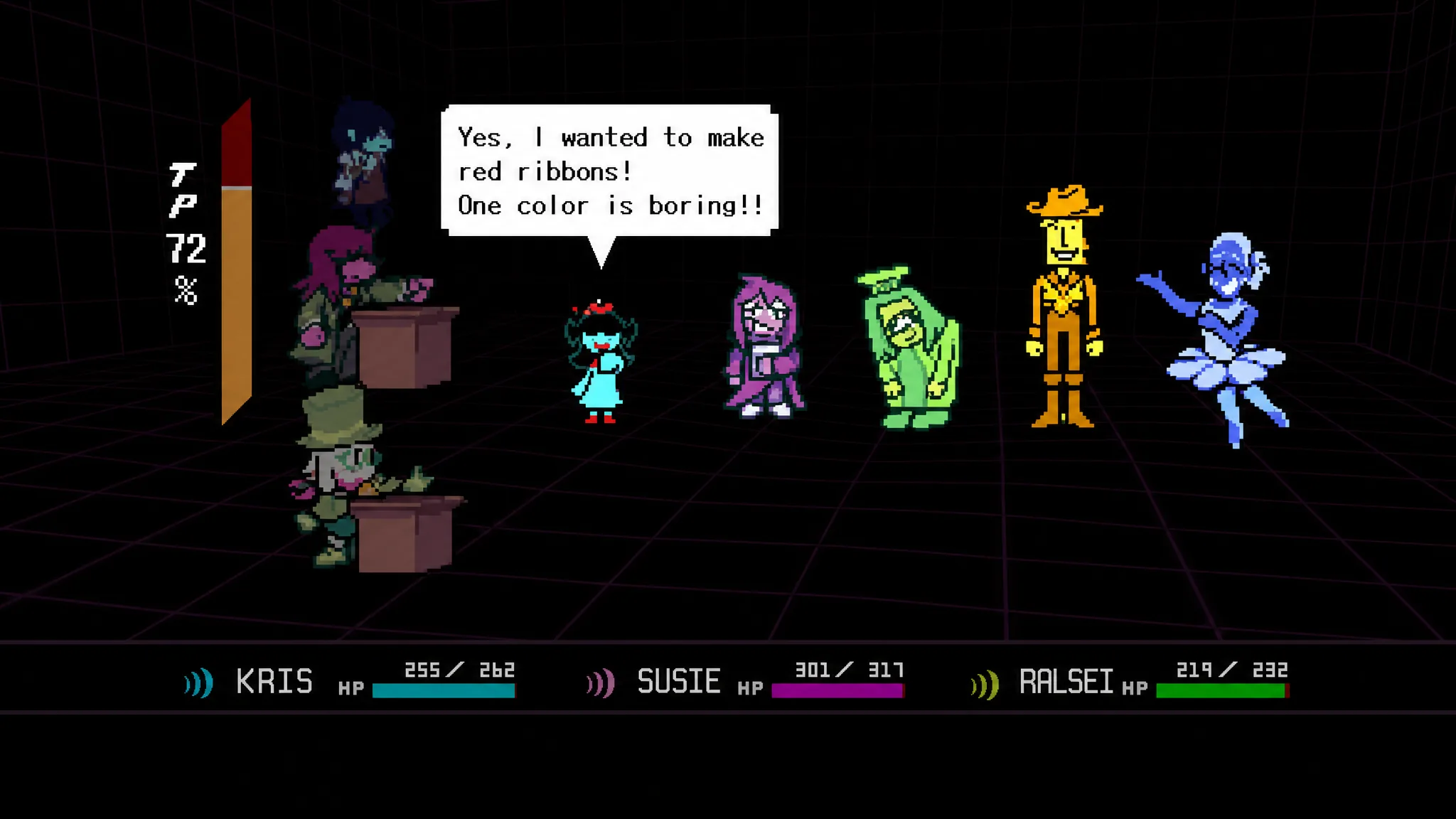 Solving a case in Deltarune