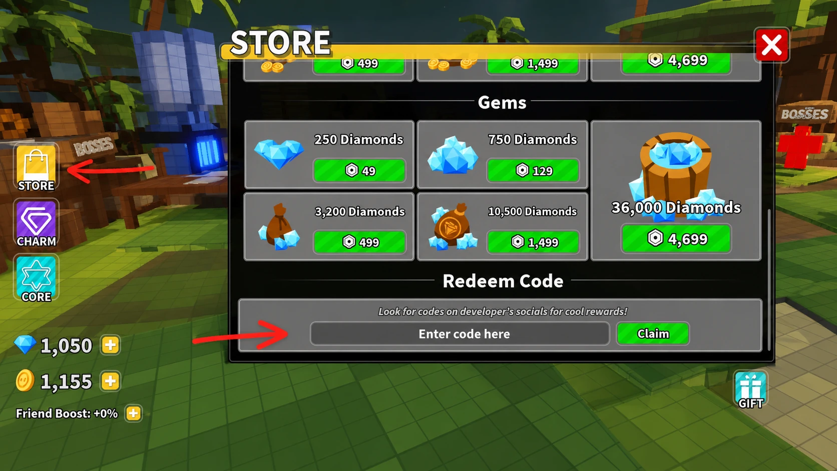 How To Redeem Codes in Zombie Island