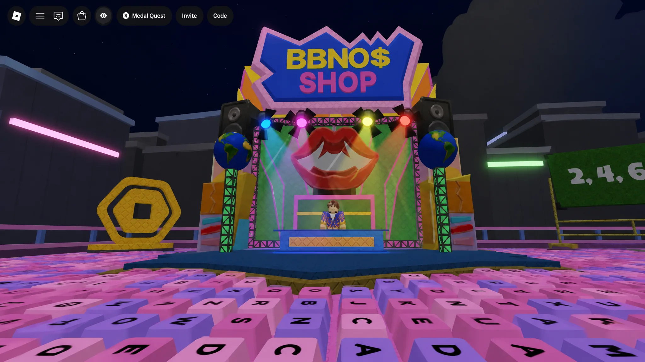 +1 Speed Keyboard Escape bbno$ world event shop