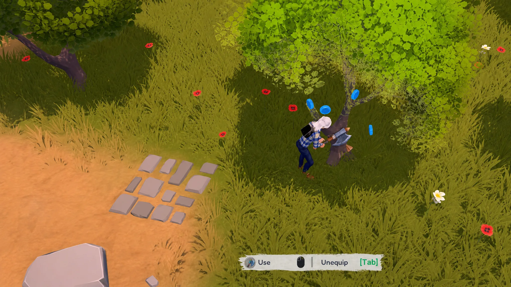 Using sleep to advance crafting queues in The Ranchers