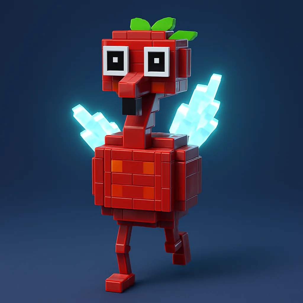 Strawberrelli Flamingelli