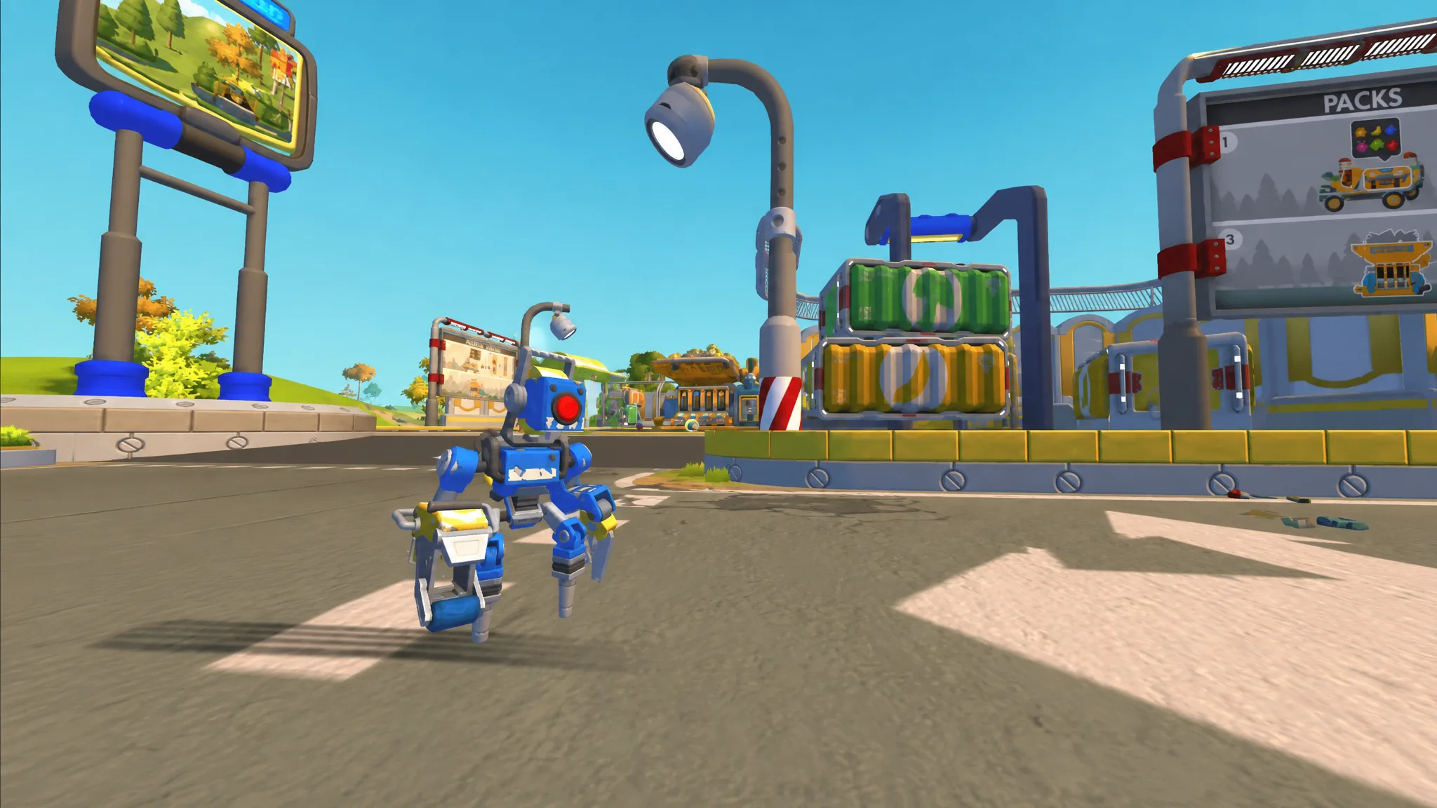 Green Totebot in Scrap Mechanic