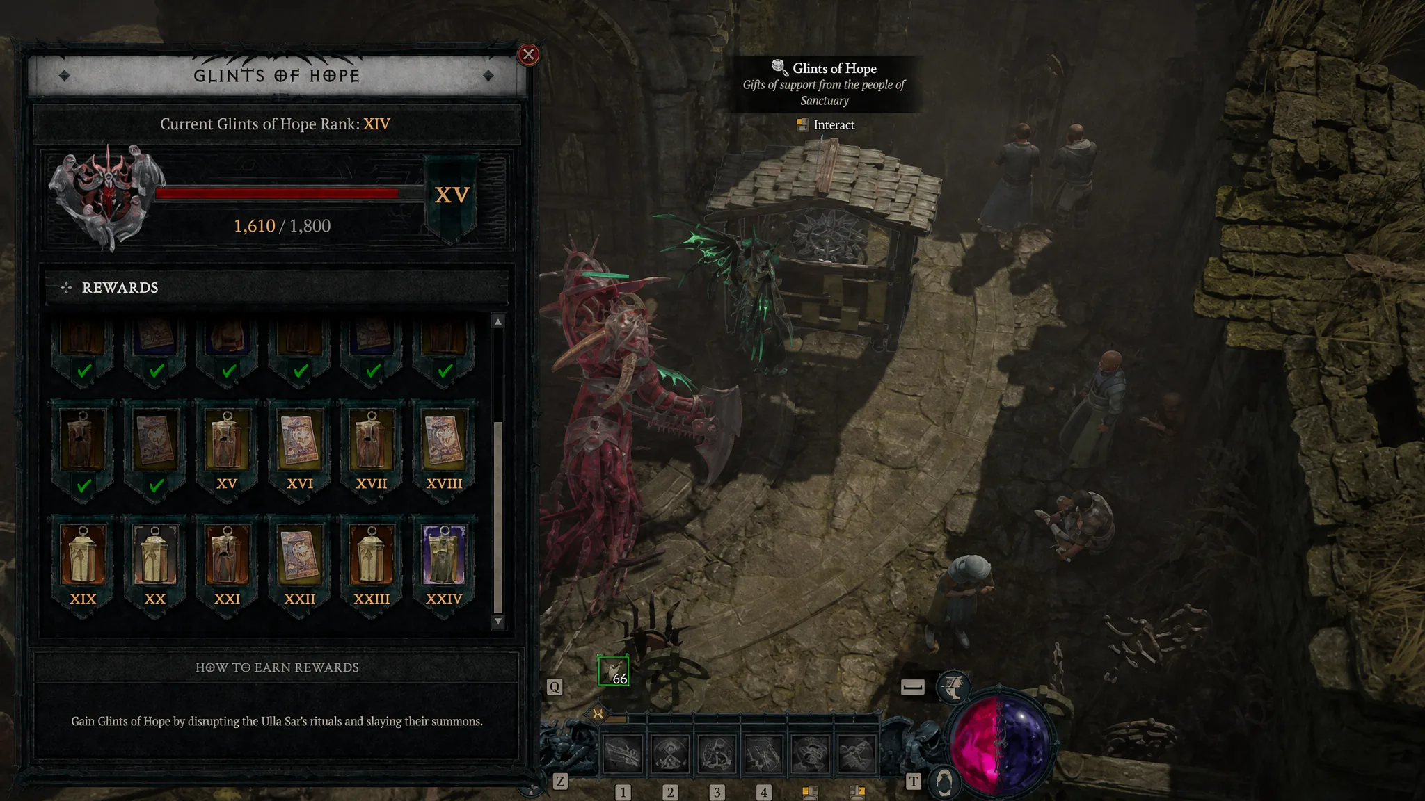 Glints of Hope event in Diablo 4