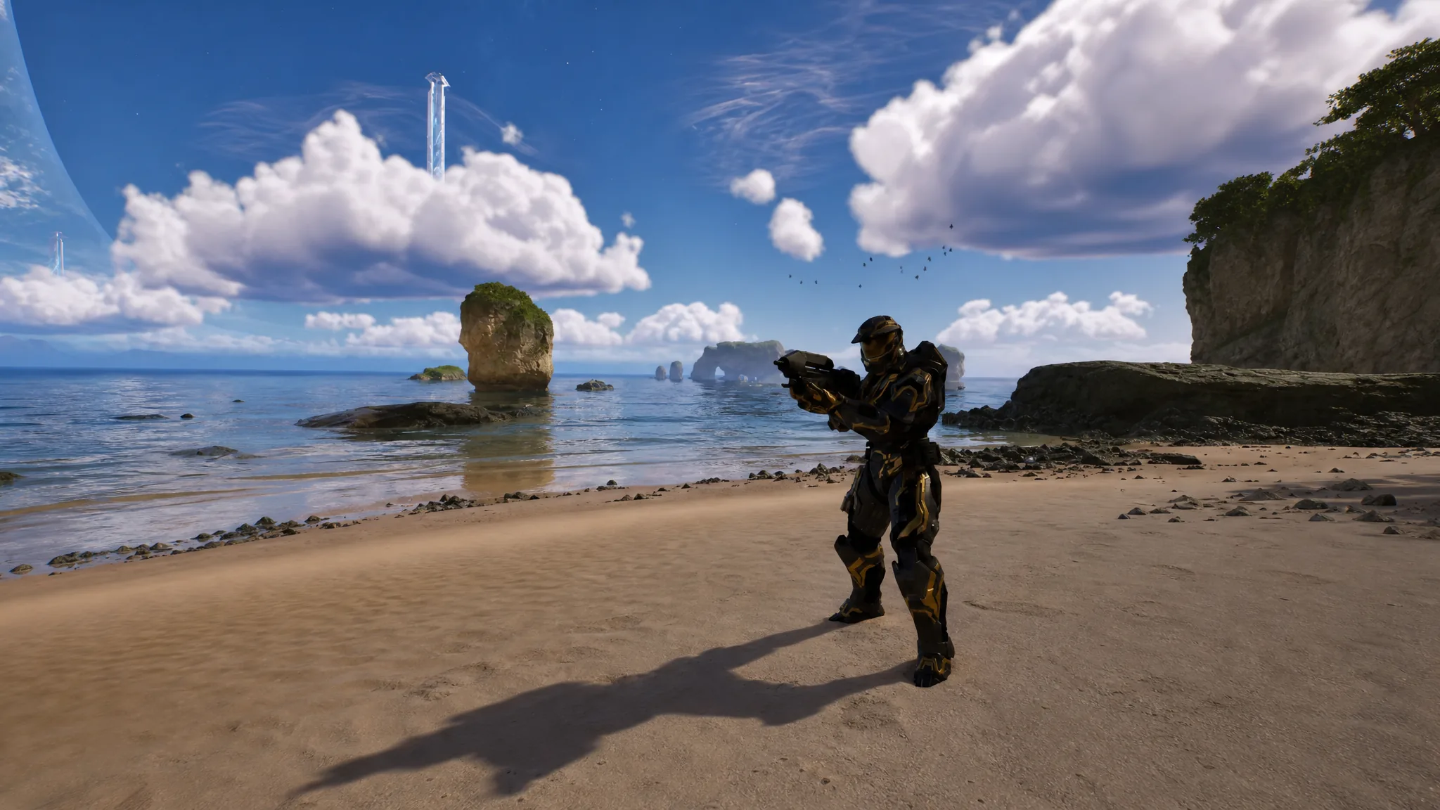 Sandstone Ancient armor style in Halo: Campaign Evolved